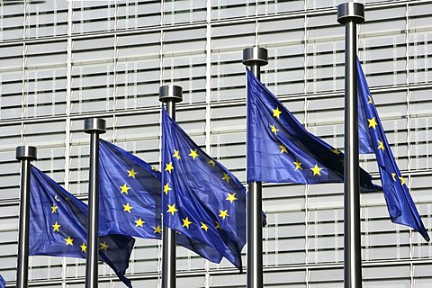 Building of the European commisson, Brussels, Belgium