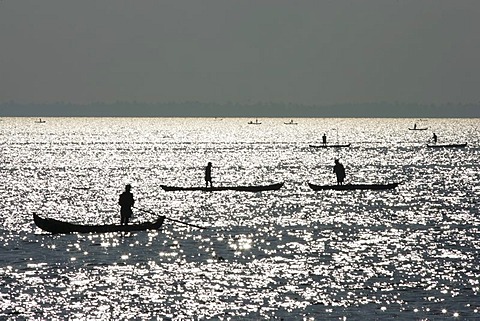 Vembanad Lake, Kerala, India