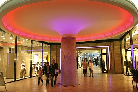 Messehof-Passage, shopping center, Leipzig, Saxony, Germany