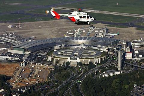 DEU, Germany : Police helicopter squad. BK117C1 Helicopter. |