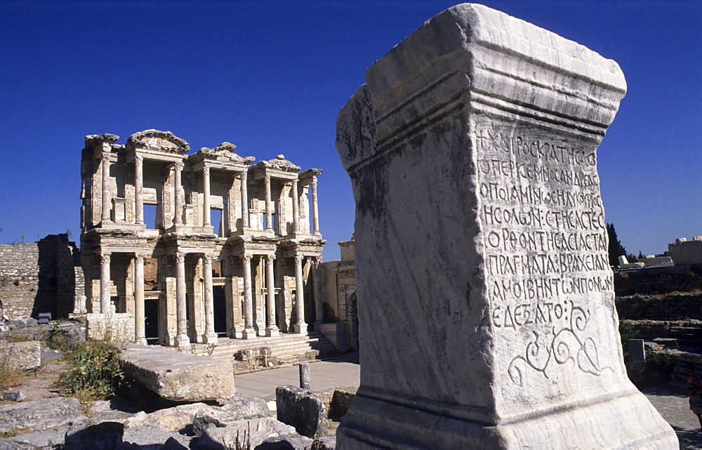 TUR, Turkey, Ephesus : Ancient city of Ephesus. |