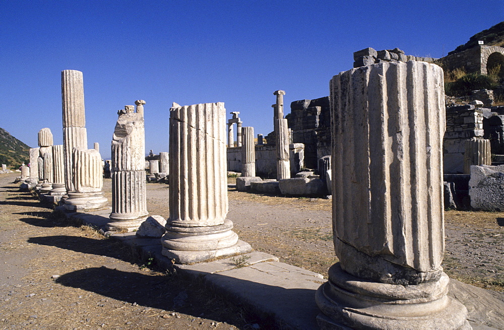 TUR, Turkey, Ephesus : Ancient city of Ephesus. |