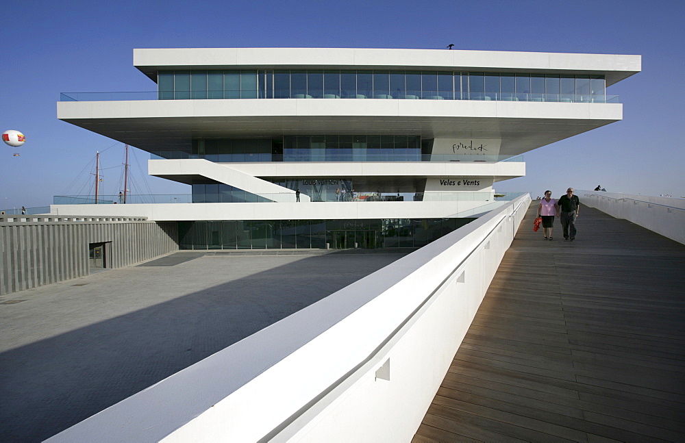 ESP, Spain, Valencia: America's Cup Building "Veles e Vents" by architect David Chipperfield