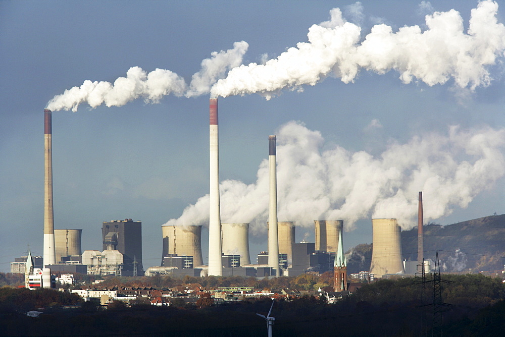 Scholven coal-fired power station, Gelsenkirchen, North Rhine-Westphalia, Germany, Europe