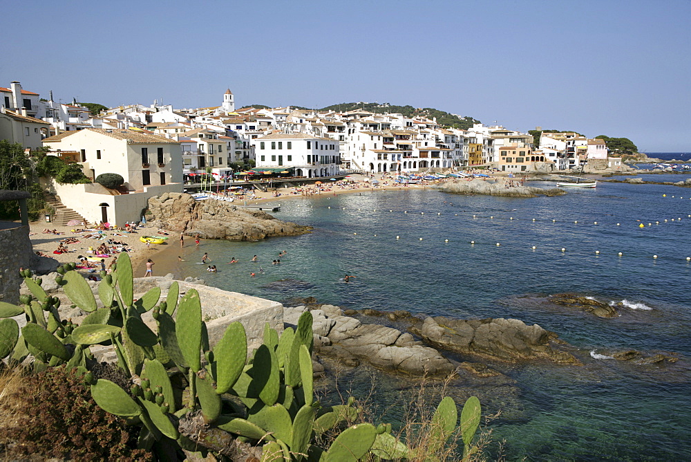 Calella de Palafrugell, coastal town on the Costa Blanca, Catalonia, Spain