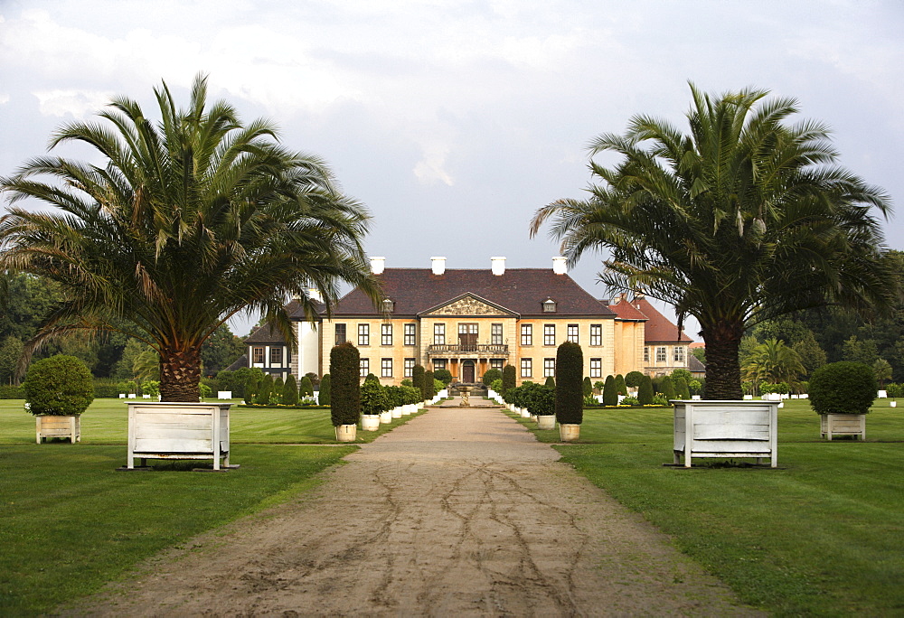 Oranienbaum Castle, Oranienbaum Park in the Dessau-Woerlitz Garden Realm, UNESCO World Heritage Site, Dessau, Saxony-Anhalt, Germany