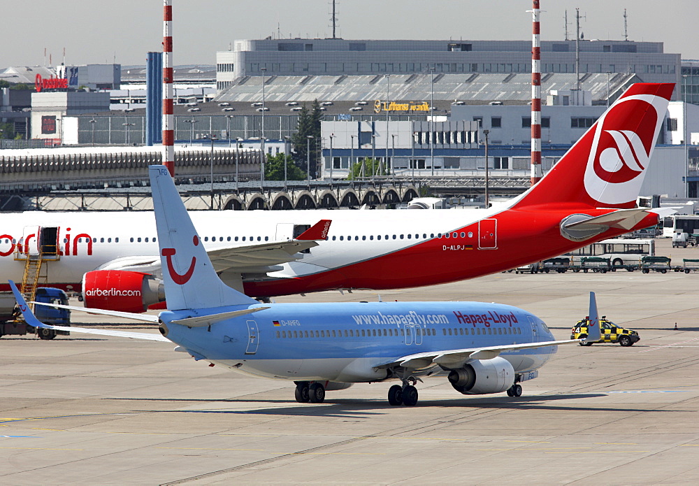 Duesseldorf International Airport, Duesseldorf, North Rhine-Westphalia, Germany, Europe