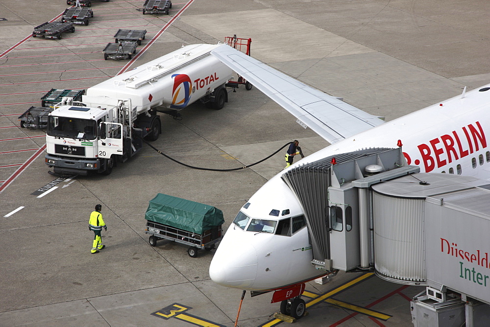 Duesseldorf-International Airport, Duesseldorf, North Rhine-Westphalia, Germany, Europe