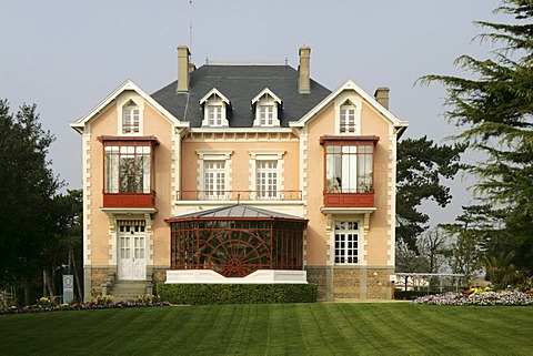 FRA, France, Normandy, Grandville: Garden and museum of the house of Christian Dior.