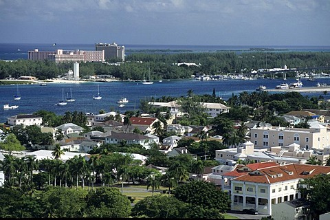 BHS, Bahamas, New Povidence, Nassau: Paradise Island. Independent state in the West Indies, member of Comonwealth of Nations.