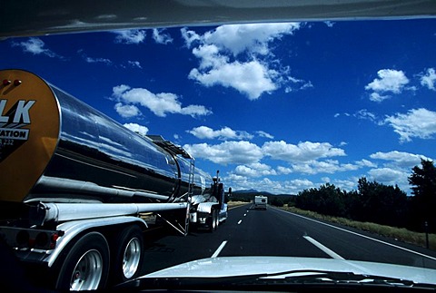 USA, United States of America, Arizona: Historic Route 66, between Kingman and Seligman.