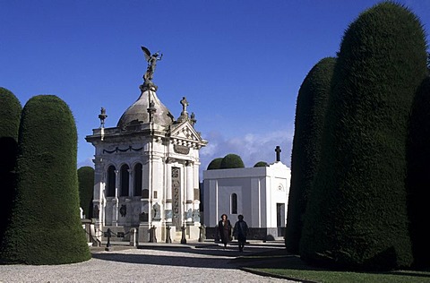 CHL, Chile, Patagonia, Punta Arenas: the cemetery, tomb.