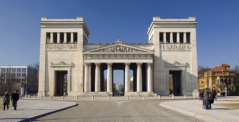 Propylaeen, Koenigsplatz, Munich, Bavaria, Germany