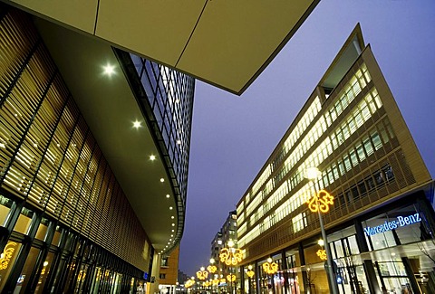 Sales center building of mercedes-benz , Potsdamer Platz, Berlin, Germany