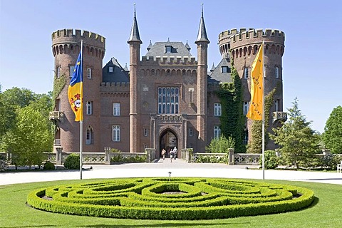 Castle Moyland, museum of modern art, Bedburg Hau, Kleve, NRW, Germany