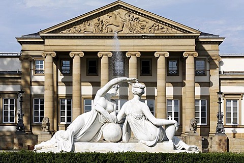 Museum of natural history, castle Rosenstein, Stuttgart, Baden-Wuerttemberg, Germany