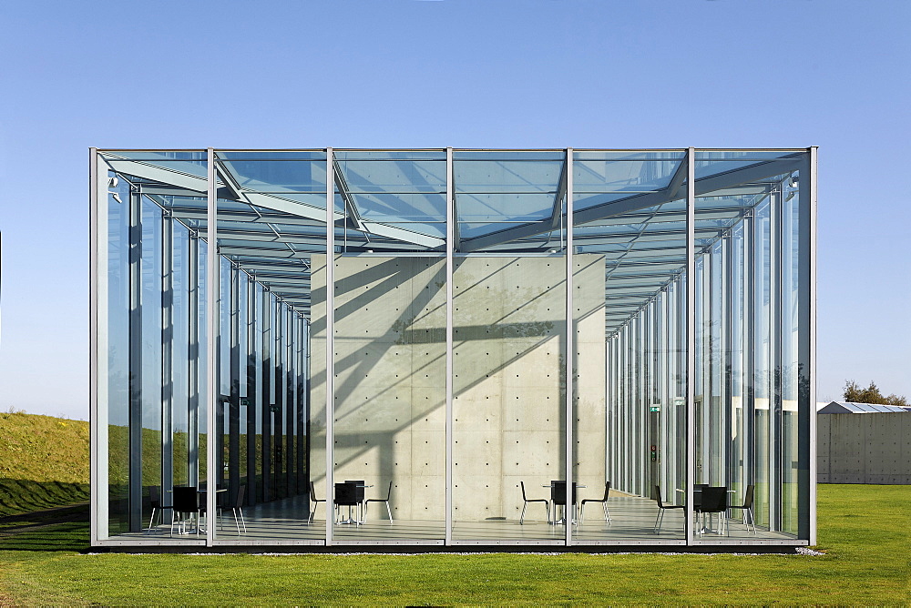 Art museum Langen Foundation, former NATO missile station Hombroich, Neuss, NRW, Germany