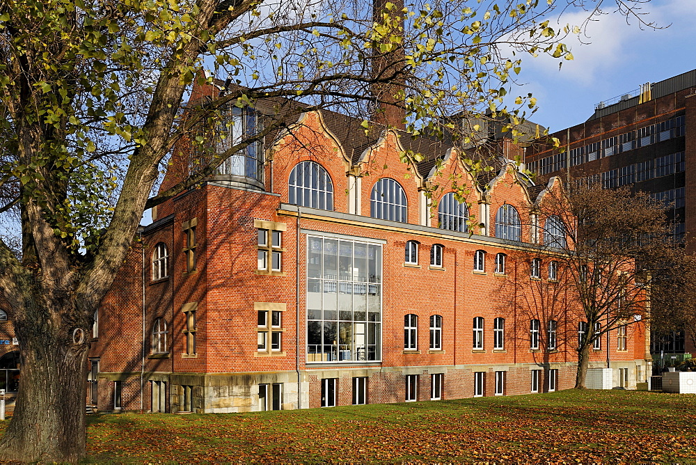 Museum der Deutschen Binnenschifffahrt (museum of the German inland navigation) in an art nouveau indoor pool Duisburg-Ruhrort, NRW, Germany,