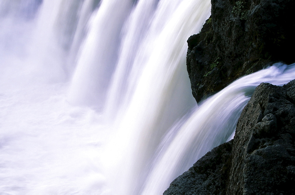 Godafoss Waterfall, Iceland, Atlantic Ocean