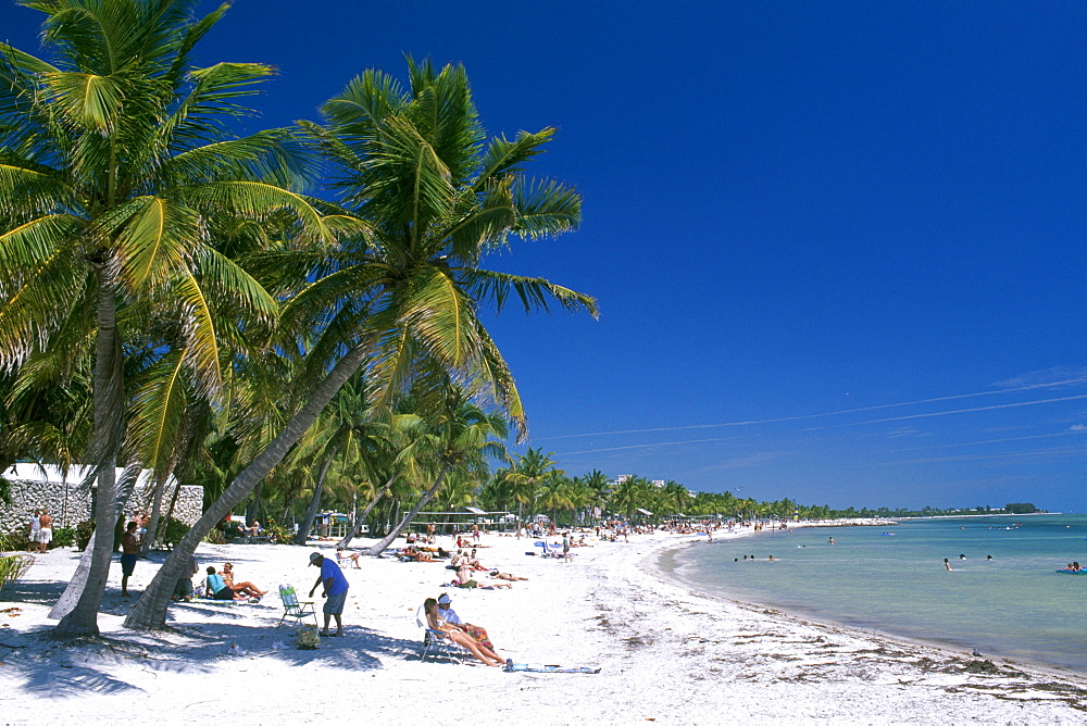 Smathers Beach, Key West, Florida Keys, Florida, USA