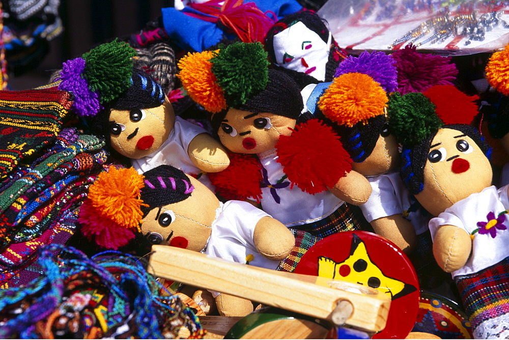 Souvenir dolls, Playa del Carmen, Riviera Maya, Mayan Riviera, Yucatan, Mexico