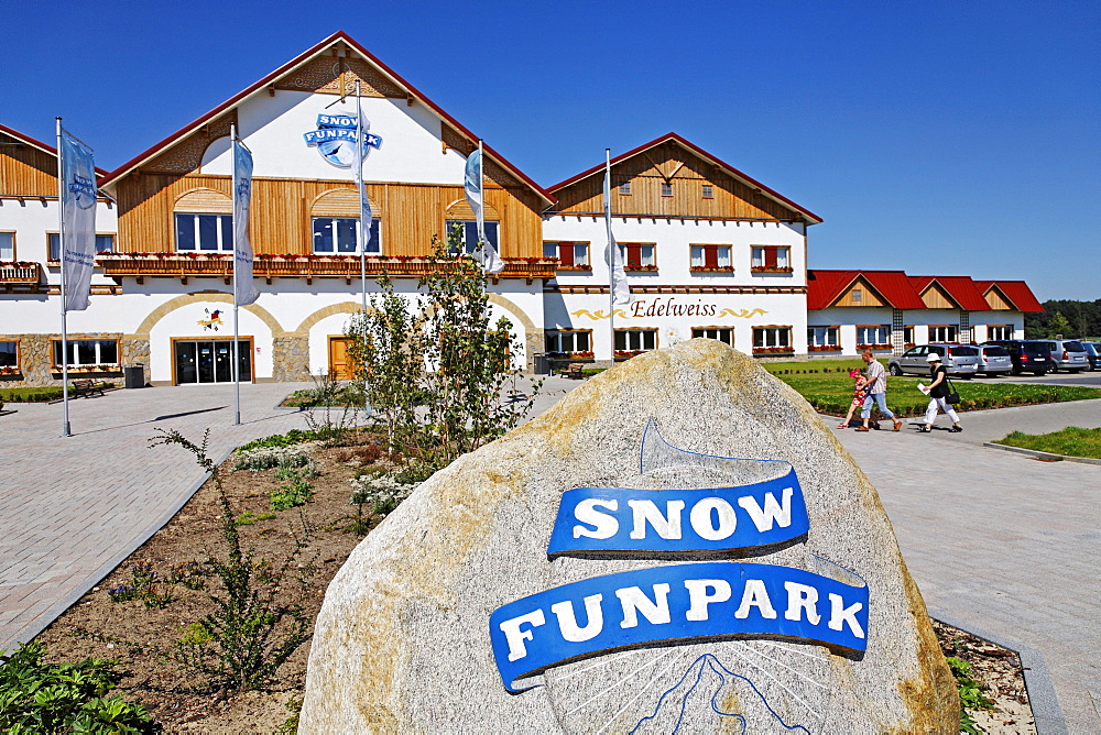 Indoor Ski-Run -Snow Funpark - Wittenburg, Mecklenburg-Western Pomerania, Germany