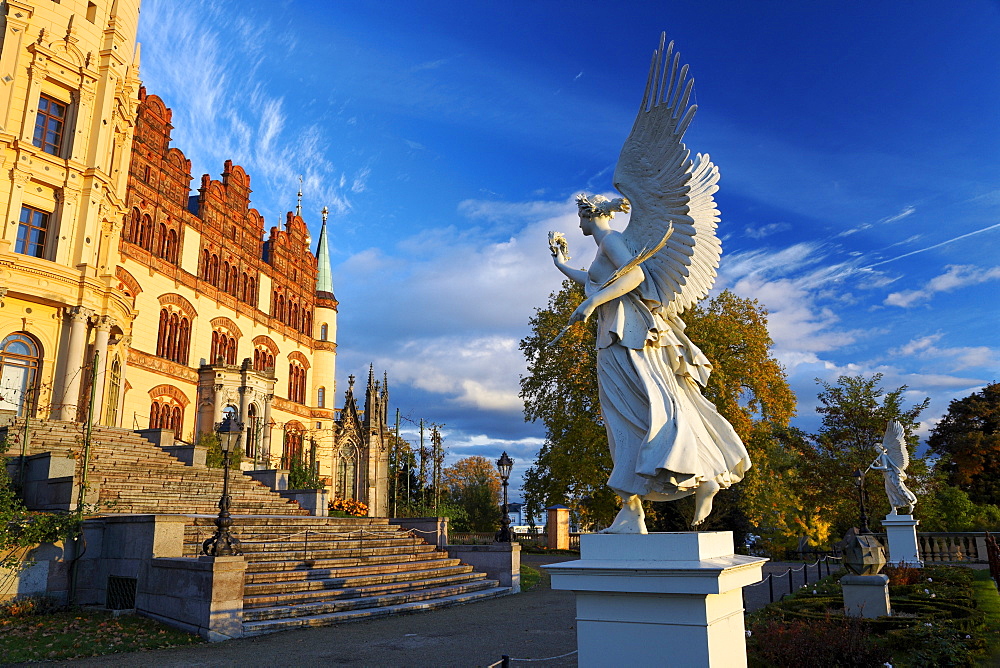 Viktorien (Victoria - goddess of victory) Castle Schwerin, Mecklenburg-Western Pomerania, Germany