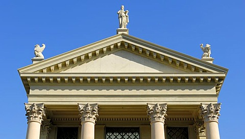 Winterthur - detail view from the temple of the democracy - Kanton Zurich, Switzerland, Europe.