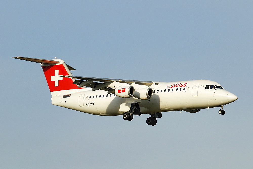 Avro Regional Jet RJ 100 from the Swiss International Air Lines AG