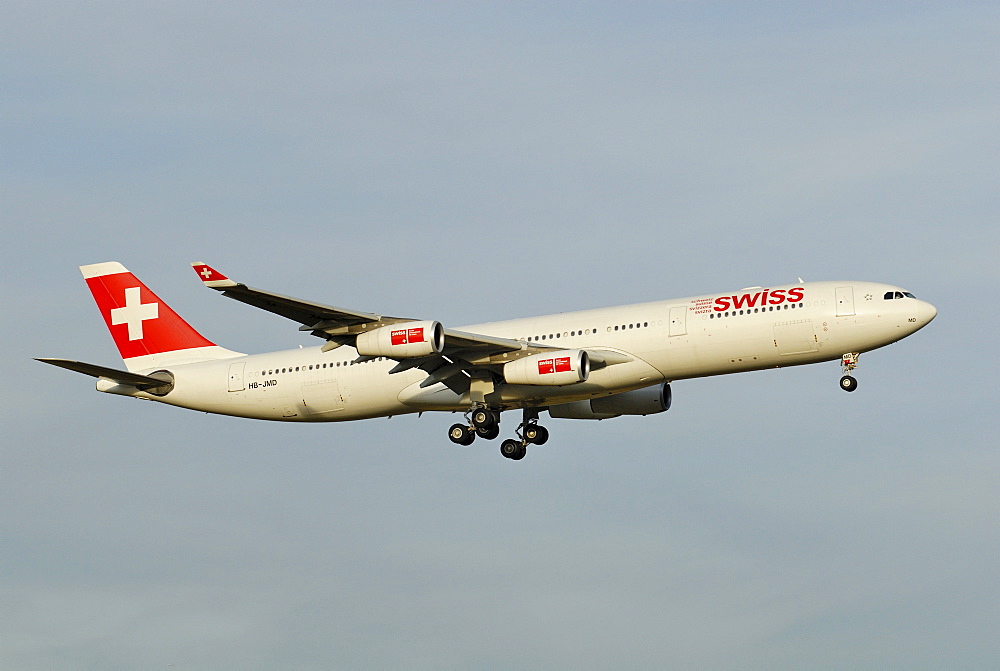 Airbus A340-313 from the Swiss International Air Lines AG