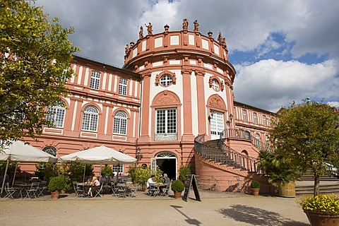 Schloss Biebrich Wiesbaden Hesse Germany.