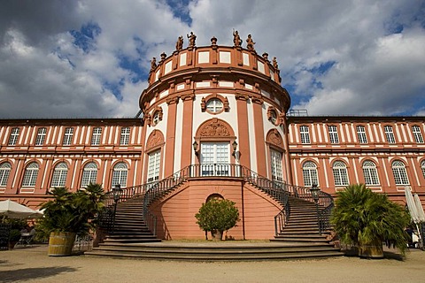 Schloss Biebrich Wiesbaden Hesse Germany.