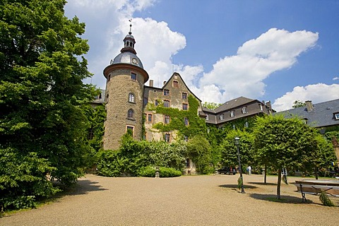 Laubach Castle, residence of the count zu Solms-Laubach, Laubach, Hesse, Germany, Europe