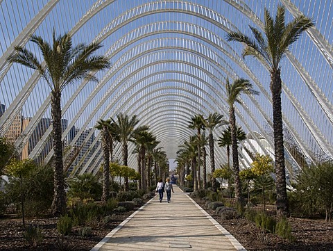 L`Umbracle in Valencia, Spain