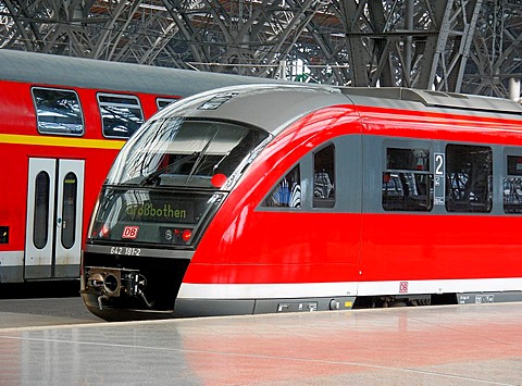 Leipzig, central station, Germany