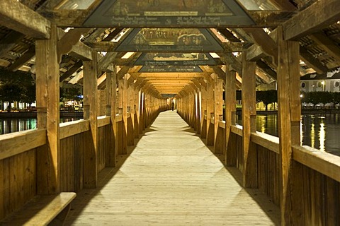 Kapellbruecke, Lucerne, Switzerland