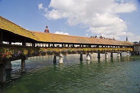 Kapellbruecke, Lucerne, Switzerland