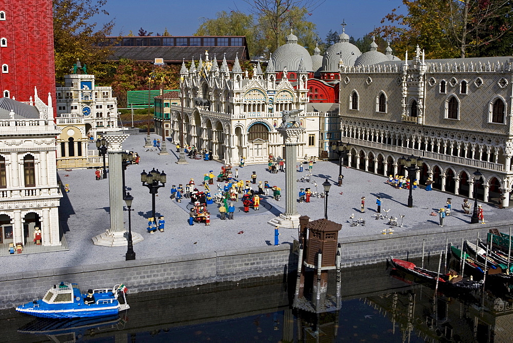 Model of Venice, Legoland, Guenzburg, Bavaria, Germany