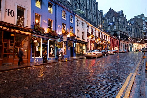 Grassmarket, Edinburgh, Scotland, Great Britan