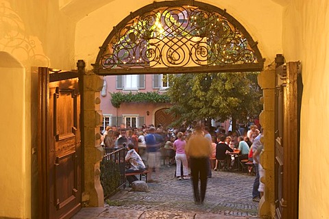 Vine festivity in Sulzfeld - Franconia - Germany