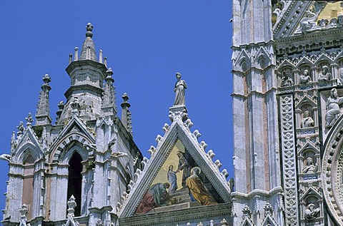 Duomo of Santa Maria dell Assunta cathedral of Siena Italy