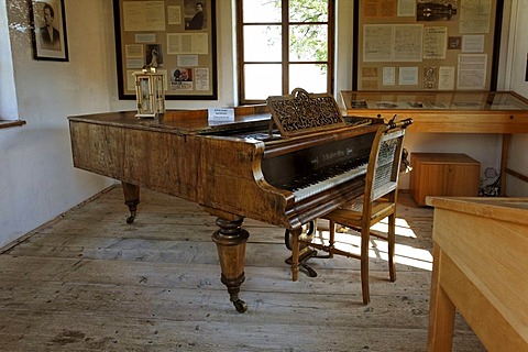 Gustav Mahler house in Steinbach at Attersee lake, Salzkammergut, Upper Austria