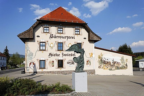 Baerwurzerei Hieke distillery in Zwiesel, Bayerischer Wald, Lower Bavaria, Germany