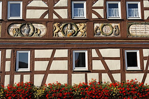 Nordheim vor der Rhoen, Franconia, Bavaria, Germany