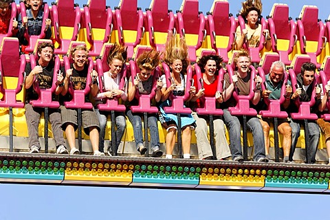 Top Spin, Oktoberfest, Munich beer festival, Bavaria, Germany