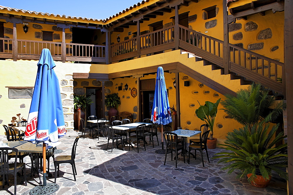 Hotel restaurant La Hacienda del Molino, San Bartolome de Tirajana, Tunte, Gran Canaria, Spain