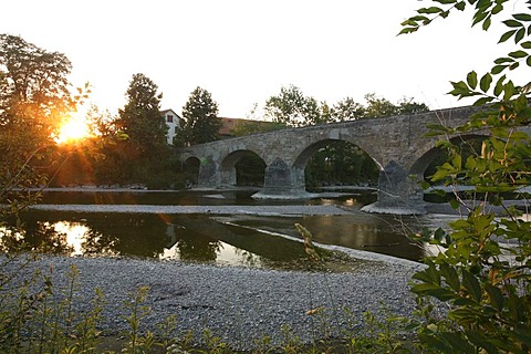 The Thur Bridge near Bischofszell is the oldest remaining stone arch bridge in Switzerland, dating back to the Middle Ages.