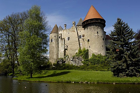 Water castle Heidenreichstein, Waldviertel, Lower Austria, Austria