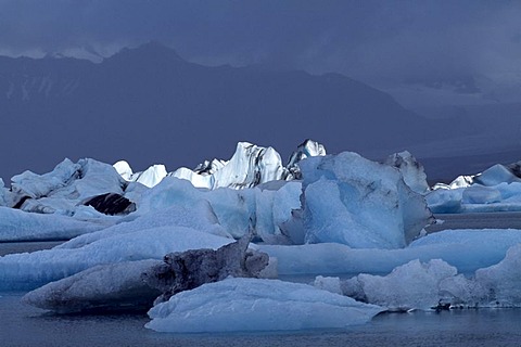 Glacier, Joekursarlon, Iceland