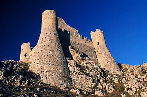 Rocca Calascio, Campo Imperatore, Abruzzo, Italy